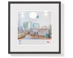 Walther New Lifestyle - Kunststof lijst - Fotoformaat 20x20 cm - Zwart
