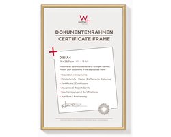 Walther New Lifestyle - Kunststof lijst - Fotoformaat 21x29,7 cm (DIN A4) - Brons