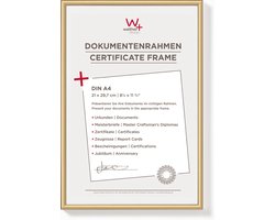 Walther New Lifestyle - Kunststof lijst - Fotoformaat 21x29,7 cm (DIN A4) - Goud