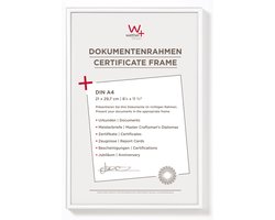 Walther New Lifestyle - Kunststof lijst - Fotoformaat 21x29,7 cm (DIN A4) - Wit