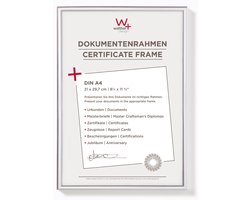 Walther New Lifestyle - Kunststof lijst - Fotoformaat 21x29,7 cm (DIN A4) - Zilver