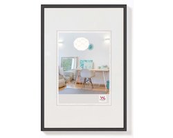 Walther New Lifestyle - Kunststof lijst - Fotoformaat 21x29,7 cm (DIN A4) - Zwart