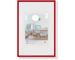 Walther New Lifestyle - Kunststof lijst - Fotoformaat 40x60 cm - Rood