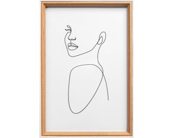 Walther Silhouette - Houten lijst - Fotoformaat 20x30 cm - Beuken