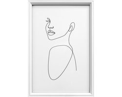 Walther Silhouette - Houten lijst - Fotoformaat 20x30 cm - Wit