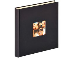 Walther SK-110-B Fun - Zelfklevend album - Formaat 33 x 34 cm - Zwart