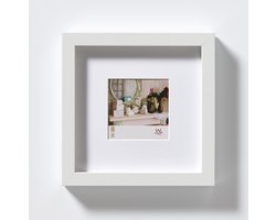 Walther Stockholm - MDF Houten lijst - Fotoformaat 20x20 cm - Wit