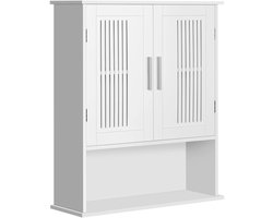 Wand Gemonteerde Badkamerkast - Badkamerkast - Badkamer Kast - Badkamer Kastje - Kasten - Kastje - Badkamerkastje - Badkamer Kastje - Kast - Badkamer - Badkamerkast - Badkamer Accessoires - Badkamermeubel - Badkamermeubels