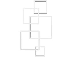 Wand Gemonteerde Rek - Rek - Rekken - Decoratie - Rekje - Kast - Kastje - Kasten - Plank - Planken - Woonkamer - Keuken - Boekenkast - Archiefkast - Garderobekast