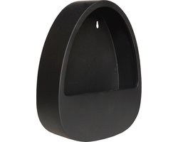 Wand Hang pot Glasgow | Zwart - Black | L30xB9xH37 cm