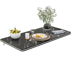 Wand Klaptafel - Inklapbare Wandtafel - Ruimte Besparen - Faux Marmer Patroon - 4.1cm Dik - Niet Gespecificeerd