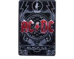 Wandbord - ACDC - Metalen wandbord - Wandborden - ACDC Poster - Mancave - Mancave decoratie - Retro - Metalen borden - Metal sign - Bar decoratie - Tekstbord – Bar - Wand Decoratie - Metalen bord - UV bestendig