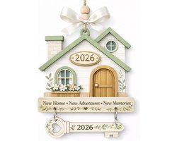 Wandbord - Decoratie Hanger - Nieuw Huis Ornament - Huis Decoratie - Housewarming Cadeaus - Wanddecoratie - Huis Verwarmen - Warme en Gezellige Stijl - Plaats Ze Op Deuren, Planken, Ramen en Muren