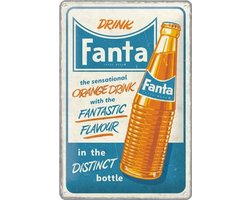 Wandbord - Fanta - Sensational Orange Drink