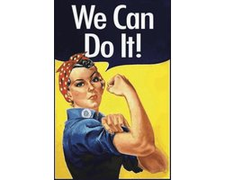 Wandbord - We Can Do It
