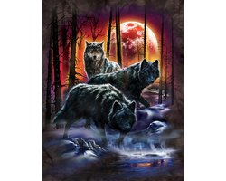 Wandbord - Wolfs By Night