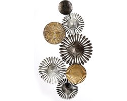 Wanddecoratie Casablanca met ronde objecten