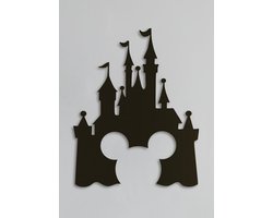 Wanddecoratie | Disney kasteel - L (48x60cm)