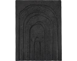 Wanddecoratie Echo - black