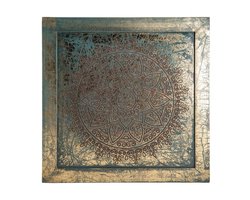 Wanddecoratie Mandala energieplaat