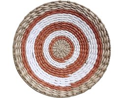 Wanddecoratie Manden Set - Boho Woven Baskets - Muren Versieren - Handgemaakt Natuurlijk Materiaal - 3 Maten - Niet gespecificeerd