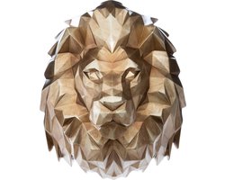 Wanddecoratie met leeuwenkop