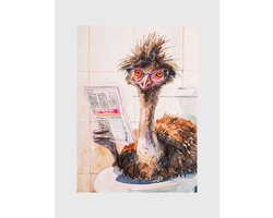 Wanddecoratie Poster - Muurkunst Prints - Ruimte Verfraaien - Hoge Kwaliteit Papier - 30x42 cm - Multicolor