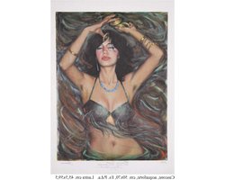Wanddecoratie Print - Kunstwerk Poster - Woonkamer Decoratie - Gelimiteerde Oplage - 50 x 70 cm - Zwart-wit
