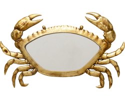 Wanddecoratie spiegel krab Kare Design