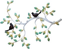 Wanddecoratie tak met vogels