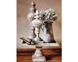 Wanddoek met decoratie