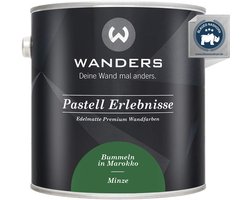 Wanders24 krijtverf – muur en meubel verf – 2,5 l – muntgroen mat