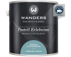 Wanders24 Pastell – Krijtverf muur en meubel – 2,5 l – mat blauw groen