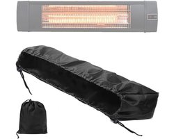 Wandgemonteerde Terrasverwarmer Cover - Zwart 36,5 inch - Duurzame Elektrische Kachelhoes voor Binnen en Buiten