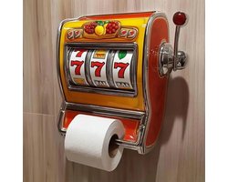 Wandgemonteerde toiletrolhouder - Plastic Fun toiletrolhouder - Eenvoudig te installeren - Ruimtebesparend - Moderne woondecoratie