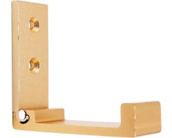 Wandhaak Levi - Goud | Jashaak | Wandhaak | kapstok haken | Kapstokhaak | Hookz