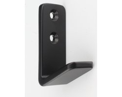 Wandhaak Luuk - zwart | Jashaak | Wandhaak | kapstok haken | Kapstokhaak | Hookz