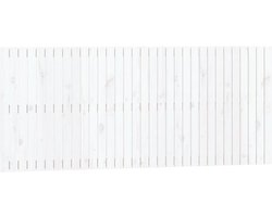 WandHoofdbord | Hoofdeinde 204x3x90 cm massief grenenhout wit