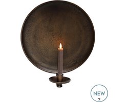 Wandkandelaar Jovita | Brons - oud brons | L35 x B11 x H39 cm