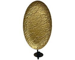 Wandkandelaar - Mooie waxinelichthouder - Kandelaars muur vintage - Binnen - Wand Kandelaar - Wandornament - Theelichthouder - Ramadan Versiering - Kaarsenplateau - Woondecoratie - Goud