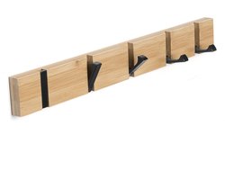 Wandkapstok - 5 Haken - kapstok hangend - Kapstokhaak - Kledinghaak - Stoer - Onverwoestbaar - Brut