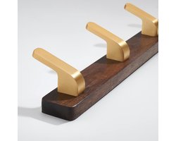 Wandkapstok 5 Haken – Retro Metalen Wall Mounted Coat Rack met Schroeven – Muurkapstok voor Hal, Gang, Badkamer, Slaapkamer & Keuken – HomebyNicole