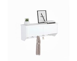 Wandkapstok met 5 haken