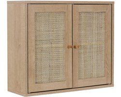 Wandkast - Badkamermeubels - 1 stuk - Bruin - Hout - 60 x 50 x 20 cm