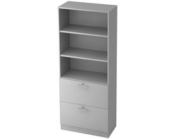 Wandkast - Grijs - 80 x 42 x 200,4 cm - Signa G 7300 RE