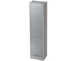 Wandkast - Grijs/Zilver - 50 x 40 x 200,4 cm - Signa R50 SG