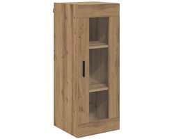 Wandkast | Hangkast | Muurkast | Opbergkast Artisan Eiken 34,5 x 34 x 90 cm