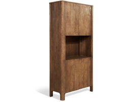 Wandkast Nova Bruin 180cm - Giga Meubel
