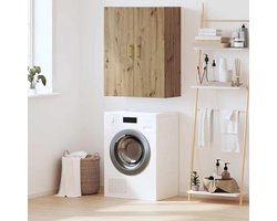 Wandkast - Opzetkast Keuken - Orde Houden - Ruimtebesparend Design - 695 x 34 x 90 cm - Bruin