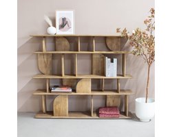 Wandkast Solis Naturel 170cm - Giga Meubel